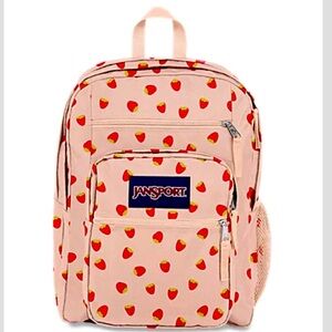 NWT XL Jansport Backpack Strawberry design